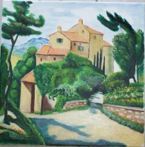 Voir le détail de cette oeuvre: Village provençal 